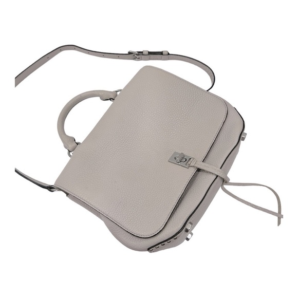 Rebecca Minkoff 'Darren' medium convertible leather backpack Grey - Picture 14 of 16